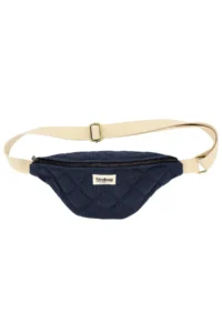 Sac Banane Olivia matelassé Navy