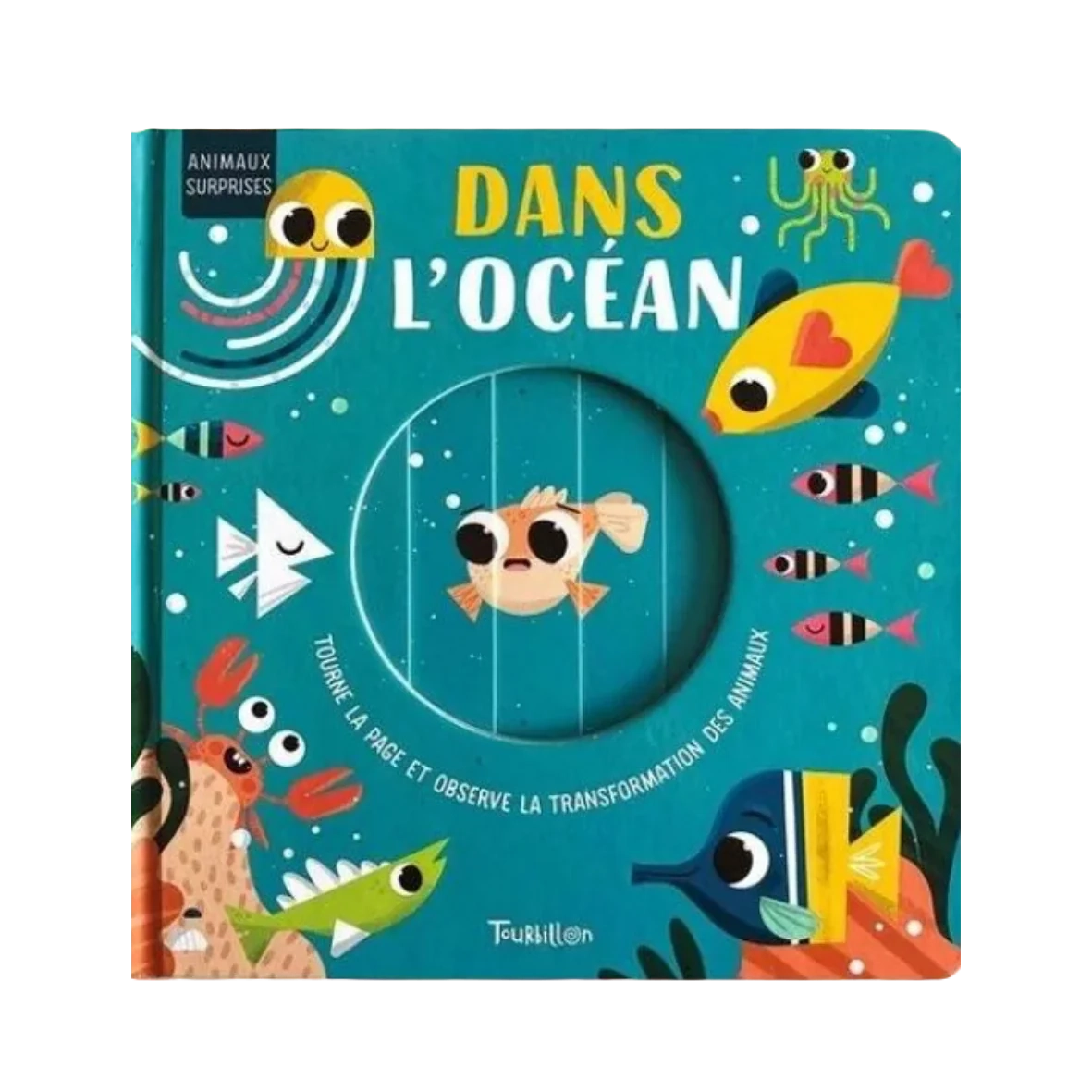 De Jolies Choses - Livre Dans l'océan - Tourbillon
