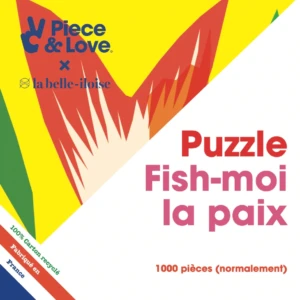 De Jolies Choses - Piece and love - Puzzle Fish-moi la paix