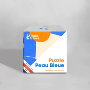 De Jolies Choses - Piece and love - Puzzle Peau bleue