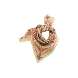 Petit Foulard Rose d'été