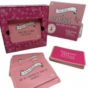 jeu t'as déjà, les vilaines filles, de jolies choses, cadeau nouvel an