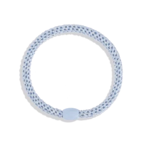 kknekki Bracelet Elastique Slim Bleu Mer pailleté