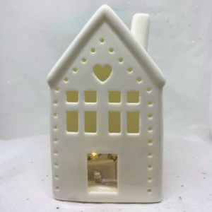 Maison en forme de coeur 11 cm