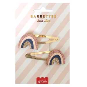Barrettes Cheveux Arc-en-ciel