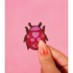 Broche coccinelle - Malicieuse - De Jolies Choses