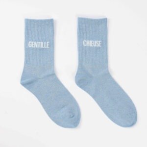 Chaussettes à paillettes - GENTILLE CHIEUSE
