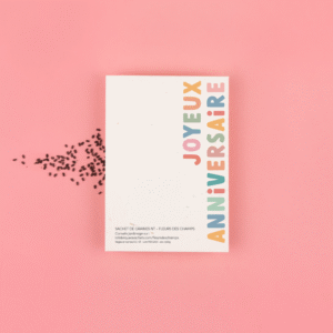 Graines Joyeux Anniversaire - Fleurs des Champs