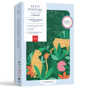Notebook à peindre - Leaping Leopards
