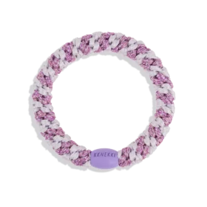 Kknekki Bracelet rose lavande pailleté