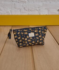 Trousse à maquillage Léopard Navy