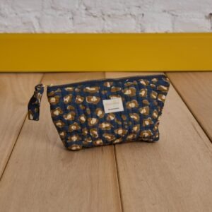 Trousse à maquillage Léopard Navy