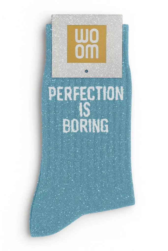 Chaussettes à Paillettes - PERFECTION IS BORING