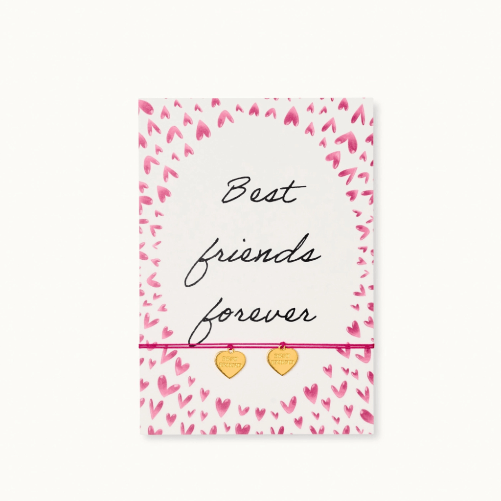 Carte 2 Bracelets BFF