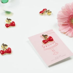 Pin's Belle de Mai - Cerises