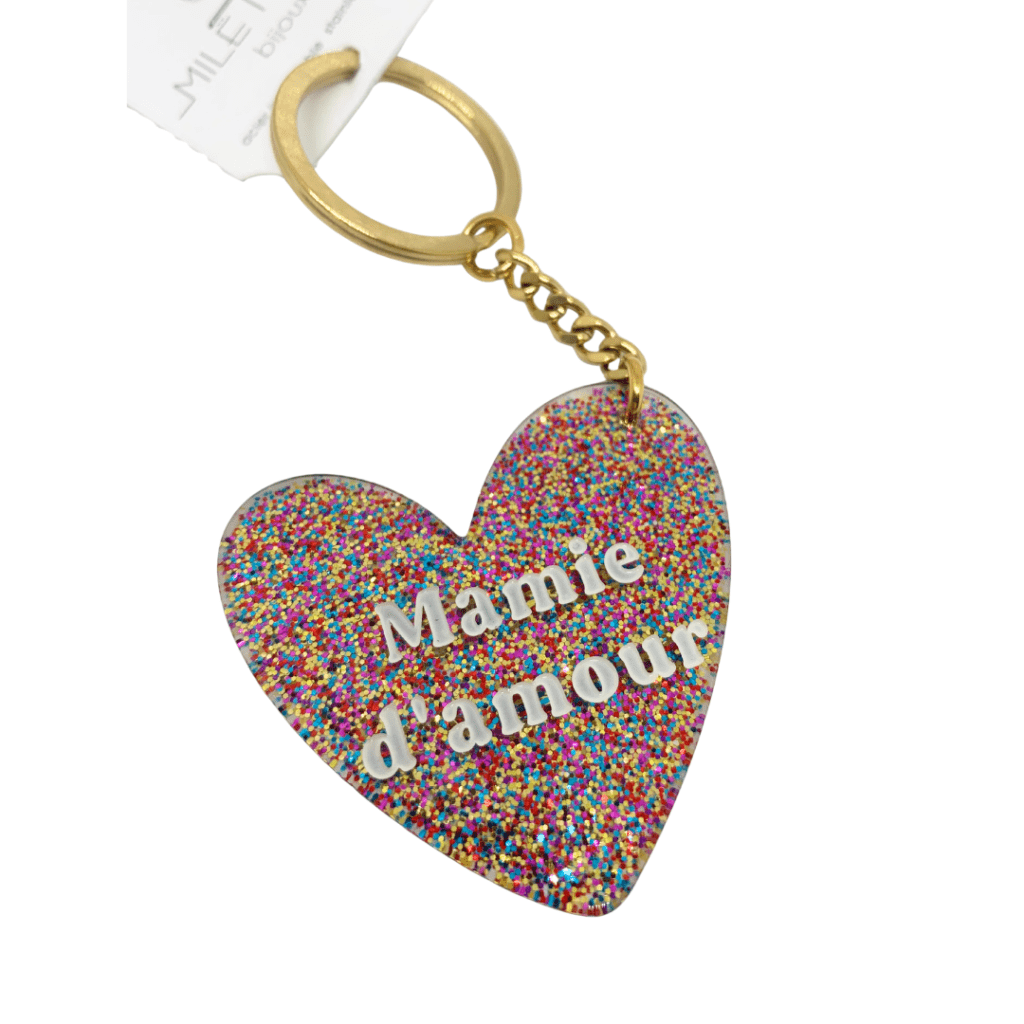 Porte-Clés Mamie d'amour