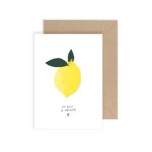 Carte Zeste Citron