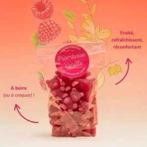 Oursons à infuser Framboise Vanille