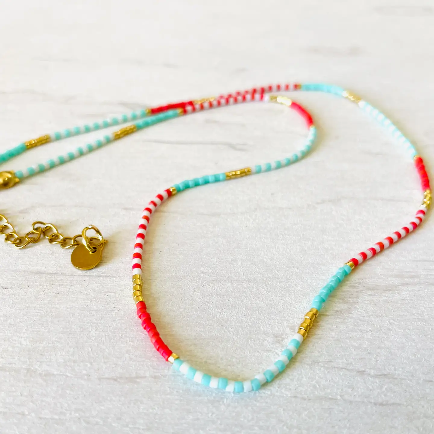 Turquoise Doré Rose