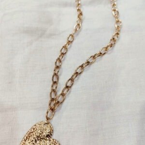 Sautoir Coeur Doré