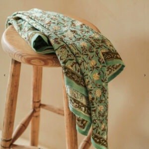 foulard Grand format albertine vert Aqua