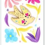 Pin's lovebird