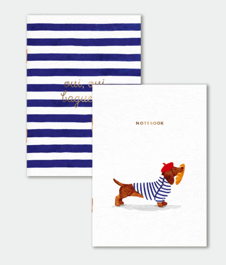 Duo Oui Baguette - Duo de carnets de Poche A6