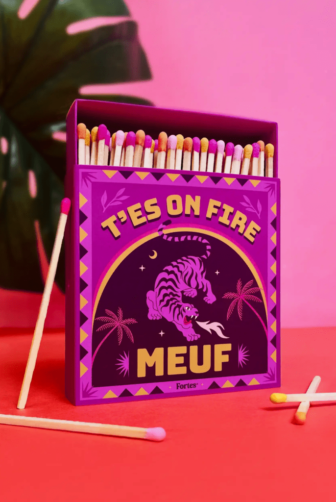 T'es on fire meuf ! Les allumettes XXL