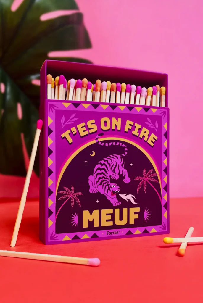 T'es on fire meuf ! Les allumettes XXL