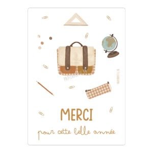 Carte Merci Ecole