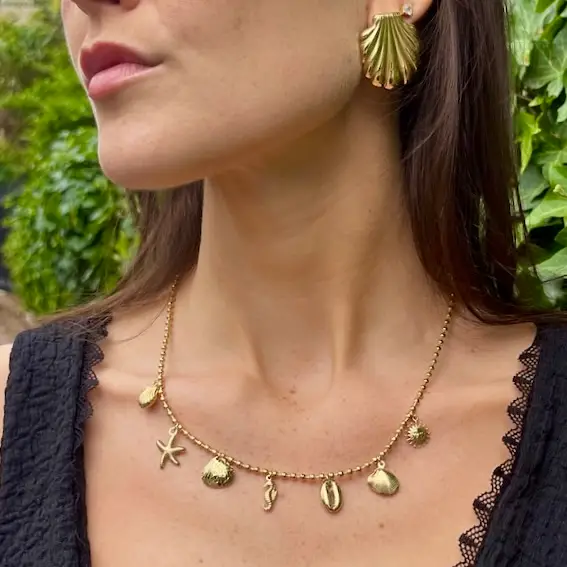 Collier Coquillages