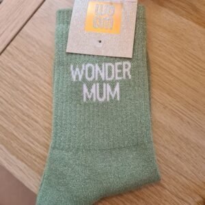chaussettes à paillettes, wonder mum, de jolies choses, plumelec