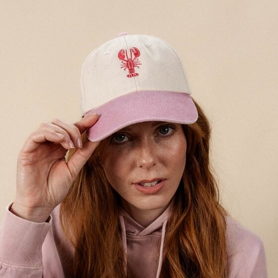 Casquette New Homard Rose
