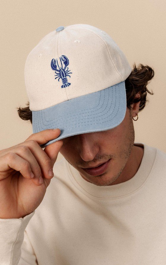 Casquette New Homard Bleu
