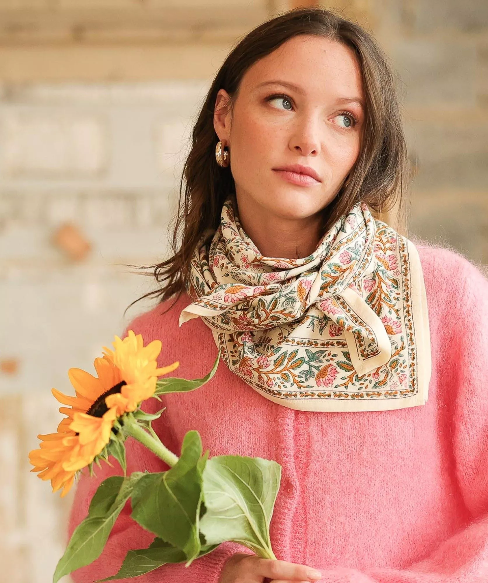 Grand Foulard Rhapsody Confetti – Image 3
