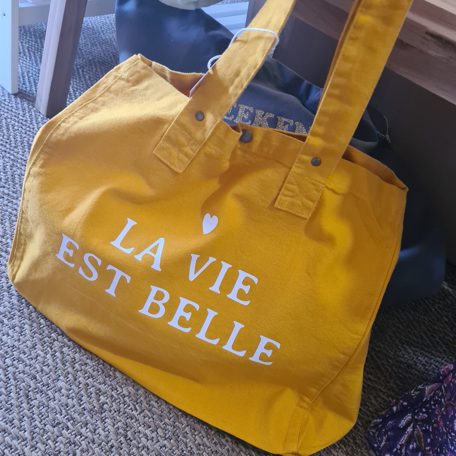 Cabas La vie est belle – Image 3
