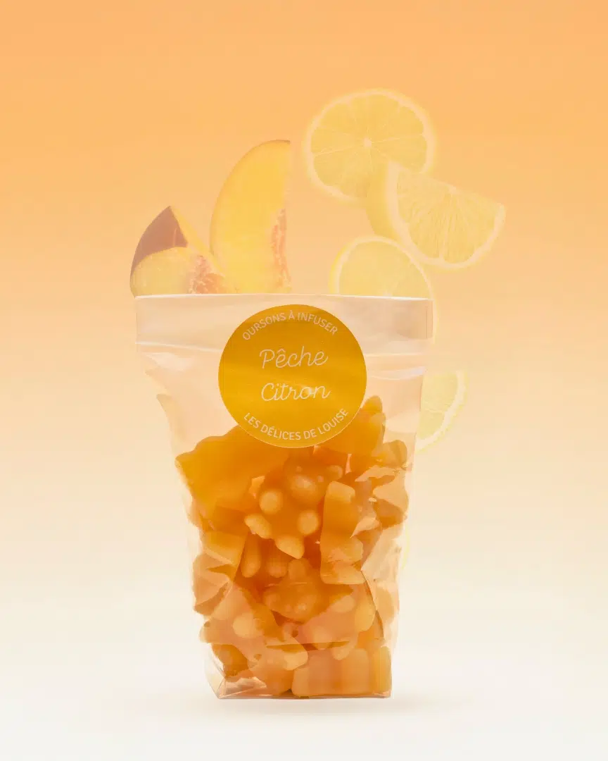 Oursons à infuser Pêche citron