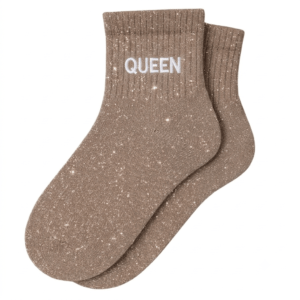 QUEEN taupe a paillette