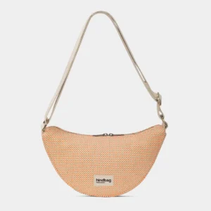 Sac bandoulière Andrea Tressage corail