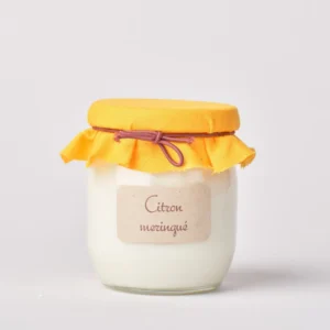 Bougie Citron meringué