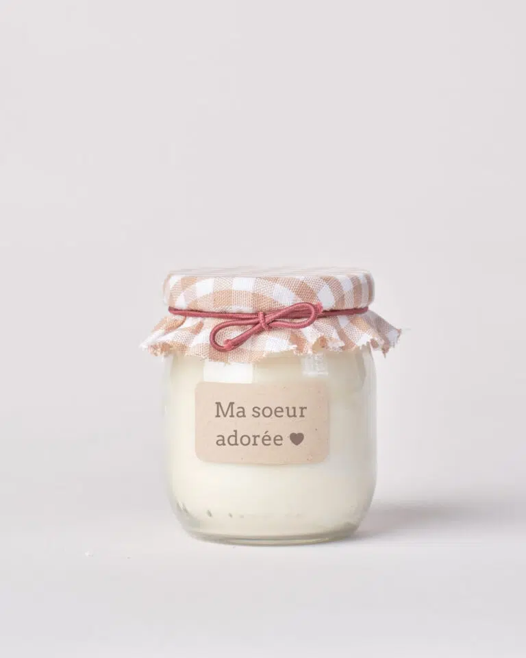 Bougie Ma soeur adorée