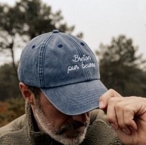 Casquette Vintage Bleu - Breton Pur Beurre