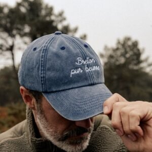 Casquette Vintage Bleu - Breton Pur Beurre