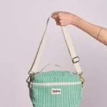 Lunch bag Igor Rayures vert