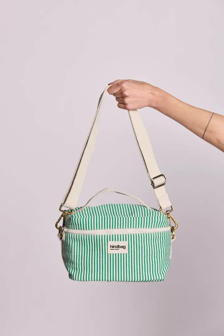 Lunch bag Igor Rayures vert