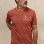 T-Shirt Ancre héritage Brown