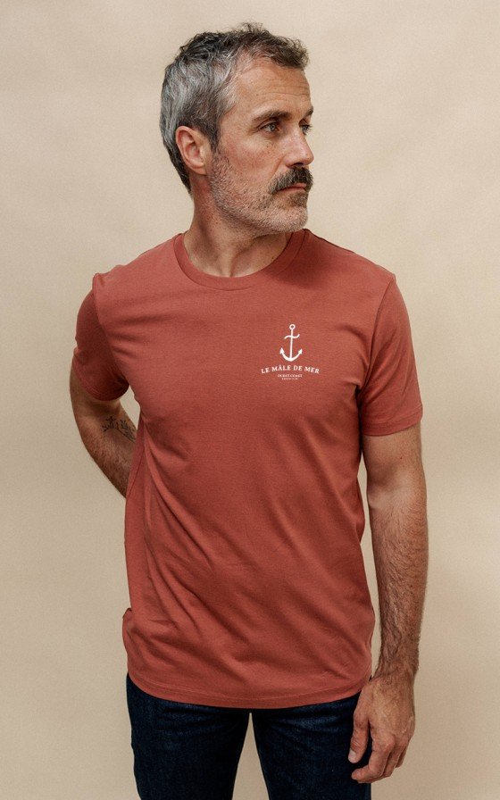 T-Shirt Ancre héritage Brown