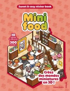 Mini food stickers